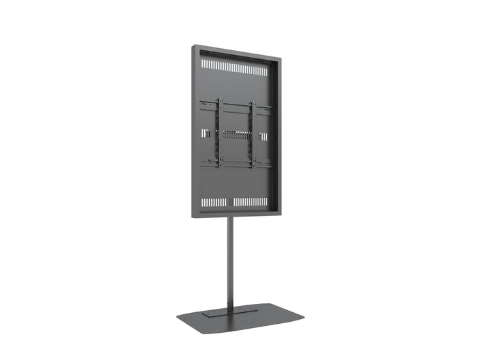 Multibrackets M Pro Series Enclosure 55" Single Pole Floorbase Signage Display Enclosures Multibrackets