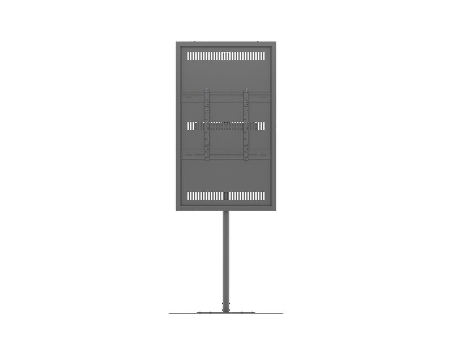 Multibrackets M Pro Series Enclosure 55" Single Pole Floorbase Signage Display Enclosures Multibrackets