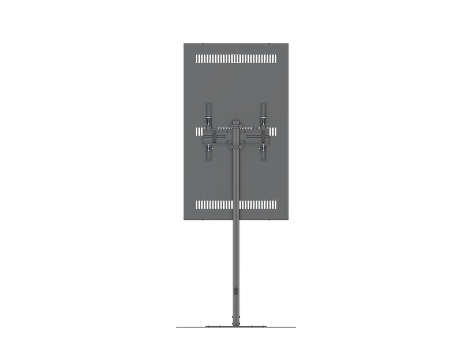Multibrackets M Pro Series Enclosure 55" Single Pole Floorbase Signage Display Enclosures Multibrackets
