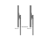 Multibrackets M Pro Series Enclosure 55" Single Pole Floorbase Signage Display Enclosures Multibrackets