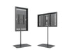 Multibrackets M Pro Series Enclosure 55" Single Pole Floorbase Signage Display Enclosures Multibrackets