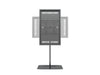 Multibrackets M Pro Series Enclosure 55" Single Pole Floorbase Signage Display Enclosures Multibrackets
