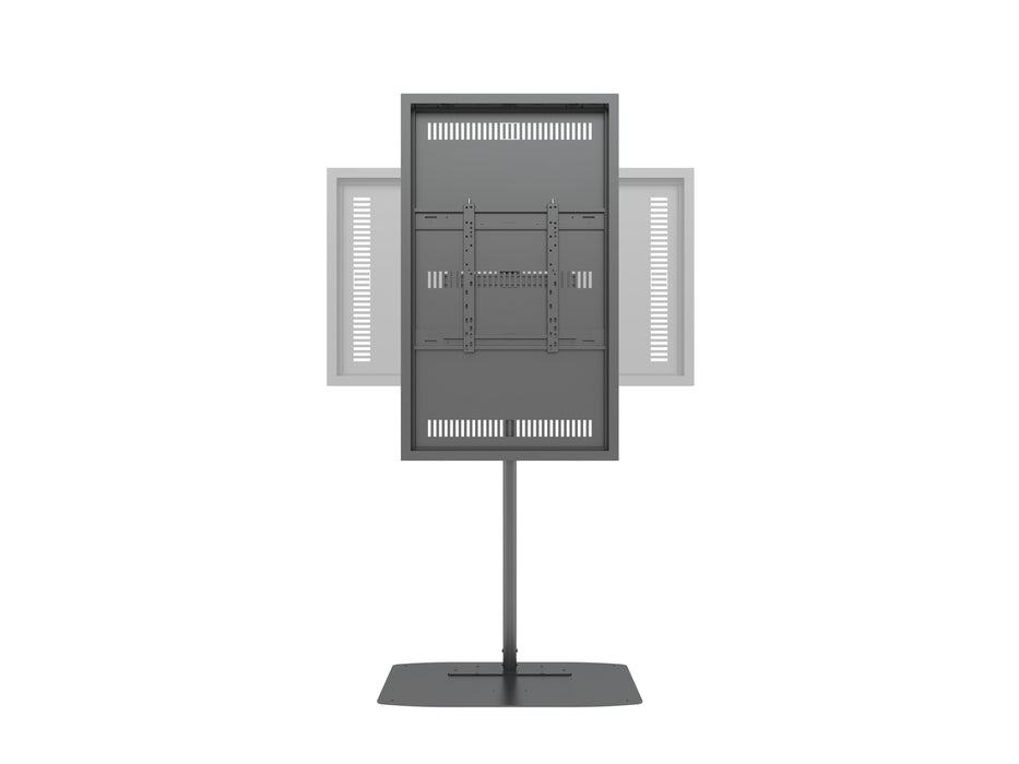 Multibrackets M Pro Series Enclosure 55" Single Pole Floorbase Signage Display Enclosures Multibrackets