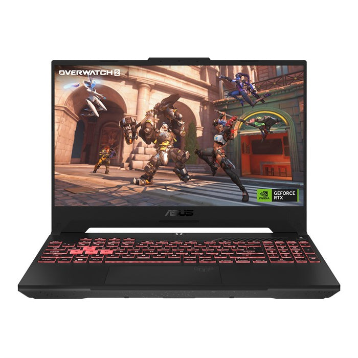 ASUS TUF Gaming A15 FA507NV-LP023W Notebook 7735HS 39.6 cm (15.6") Full HD AMD Ryzen™ 7 16 GB DDR5-SDRAM 512 GB SSD NVIDIA GeForce RTX 4060 Wi-Fi 6 (802.11ax) Windows 11 Home Black, Grey