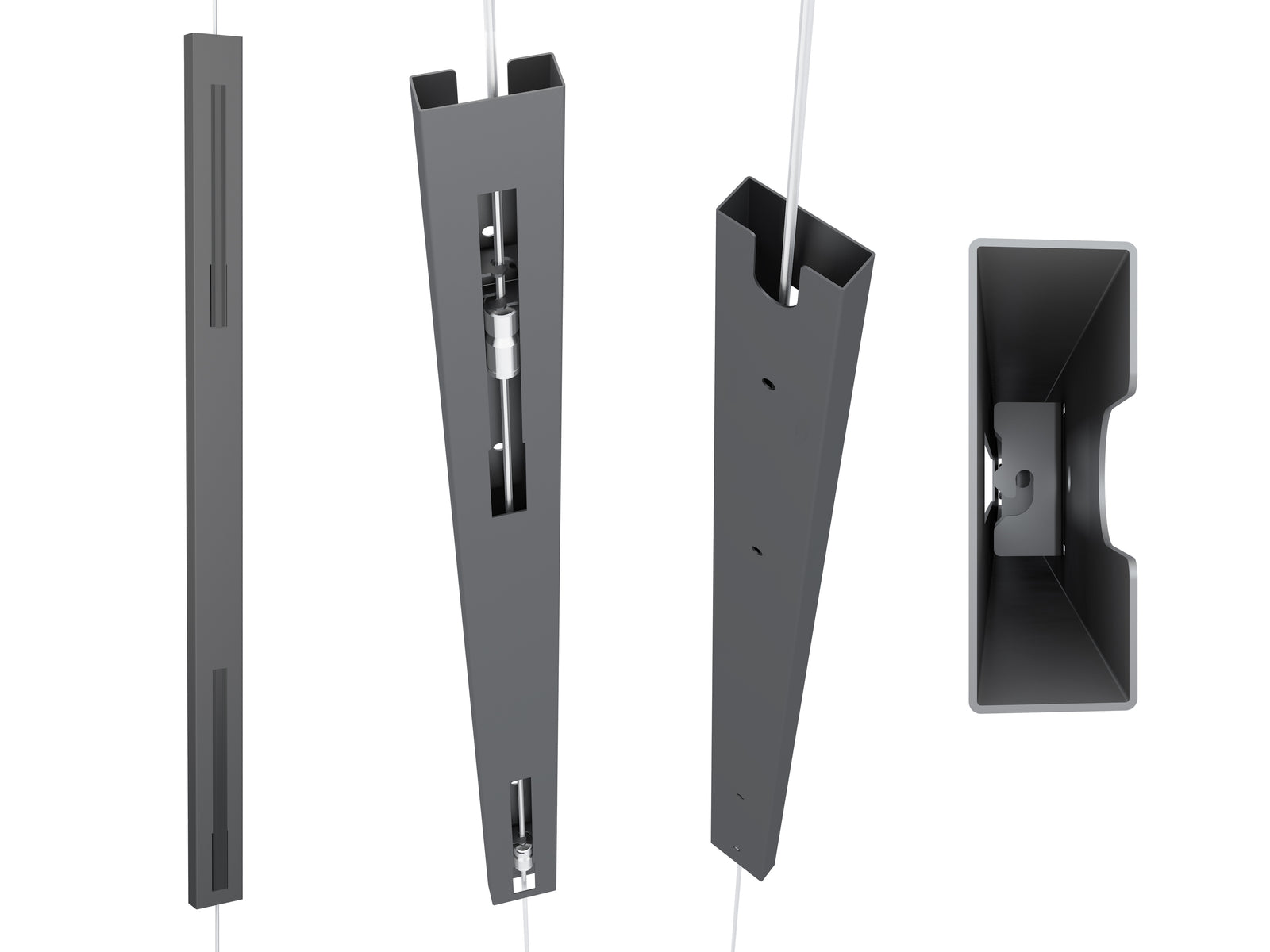 Multibrackets M Floormount Pro OM55N-D/DS Mounting Base For Up To 46" Screens | 7350073737369 Floor Stand Multibrackets
