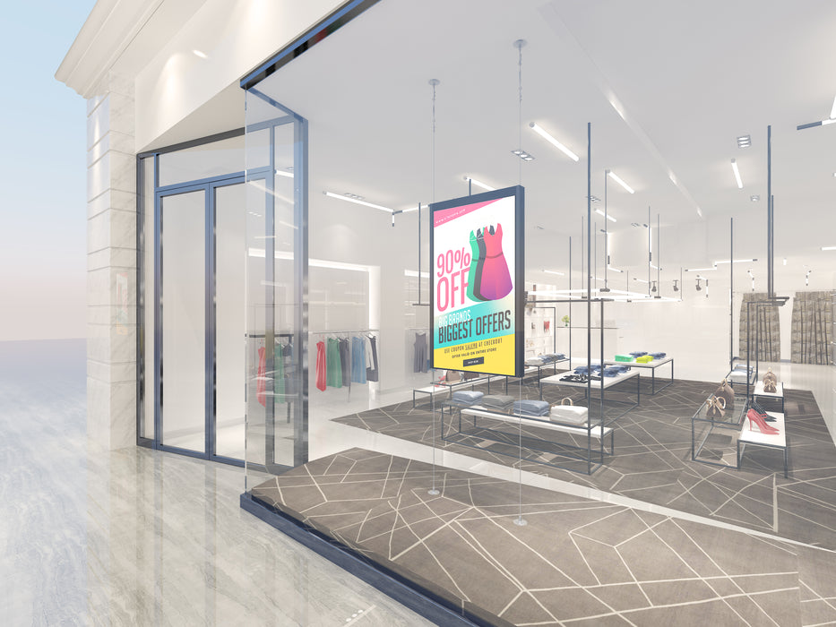 Multibrackets M Floormount Pro OM55N-D/DS Mounting Base For Up To 46" Screens | 7350073737369 Floor Mount Multibrackets