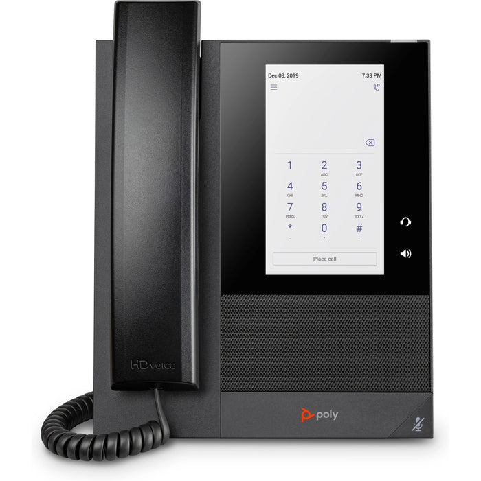 Poly CCX 400 Business Media Phone for Microsoft Teams and PoE-enabled | 848Z8AA#AC3 IP Phone Poly