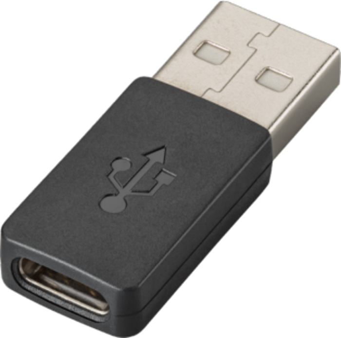 Poly USB-C USB-A Headset Adapter | 85Q49AA Adapter / Converter Poly