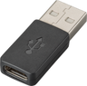 Poly USB-C USB-A Headset Adapter | 85Q49AA