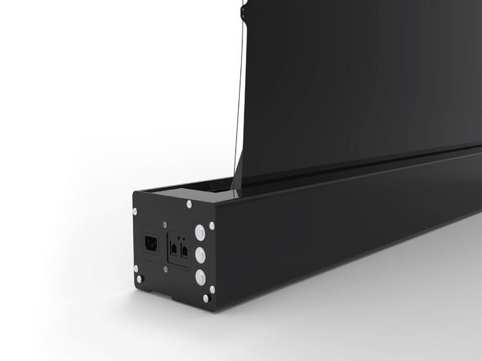 Multibrackets Le Screen 118" 16:9 Electric Floor Rising ALR UST RS232 – Black | 7350105218620 Motorized Floor Rising Screen Multibrackets