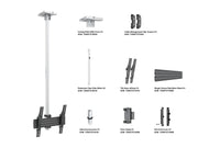 Multibrackets MBC1U Display Ceiling Mount Pro Ceiling Mount Bracket Multibrackets