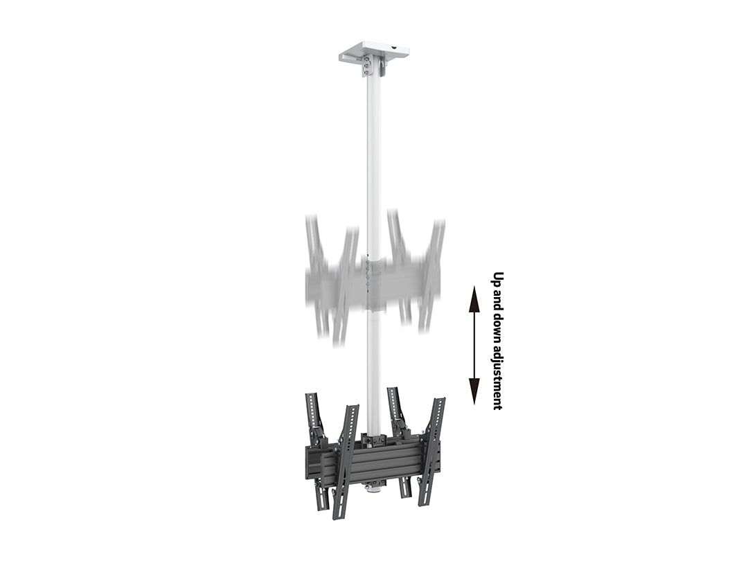 Multibrackets MBC1UX2 Display Ceiling Mount Pro - White Ceiling Mount Bracket Multibrackets
