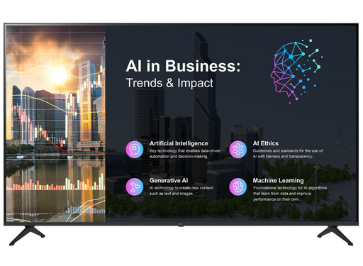 LG 86PK640S 86" 4K Ultra HD Smart Commercial Signage TV Digital Signage Display LG