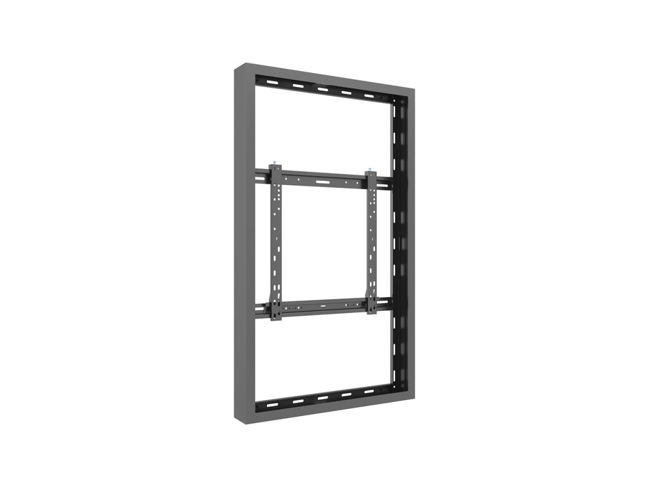 Multibrackets M Pro Series Enclosure 49" High Brightness Wall Medium Black Signage Display Enclosures Multibrackets
