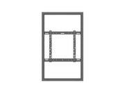 Multibrackets M Pro Series Enclosure 49" High Brightness Wall Medium Black Signage Display Enclosures Multibrackets