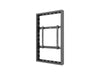Multibrackets M Pro Series Enclosure 49" High Brightness Wall Medium Black Signage Display Enclosures Multibrackets