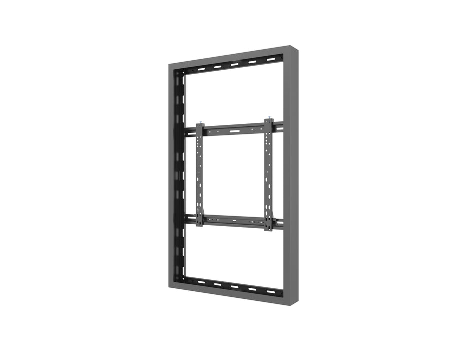 Multibrackets M Pro Series Enclosure 49" High Brightness Wall Medium Black Signage Display Enclosures Multibrackets