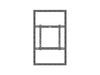 Multibrackets M Pro Series Enclosure 49" High Brightness Wall Medium Black Signage Display Enclosures Multibrackets