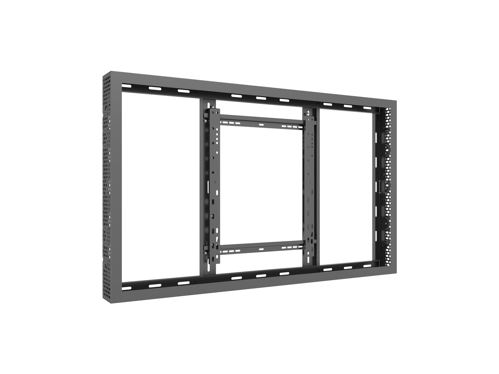 Multibrackets M Pro Series Enclosure 49" High Brightness Wall Medium Black Signage Display Enclosures Multibrackets