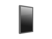 Multibrackets M Pro Series Enclosure 49" High Brightness Wall Medium Black Signage Display Enclosures Multibrackets