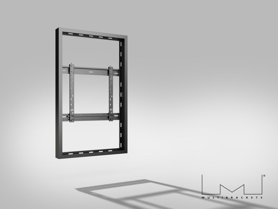 Multibrackets M Pro Series Enclosure 49" High Brightness Wall Medium Black Signage Display Enclosures Multibrackets