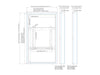 Multibrackets M Pro Series Enclosure 49" High Brightness Wall Medium Black Signage Display Enclosures Multibrackets