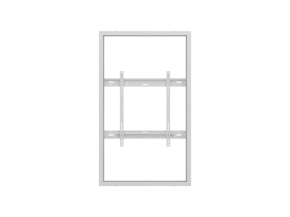 Multibrackets M Pro Series Enclosure 55" High Brightness Wall Medium White Signage Display Enclosures Multibrackets
