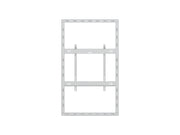 Multibrackets M Pro Series Enclosure 55" High Brightness Wall Medium White Signage Display Enclosures Multibrackets