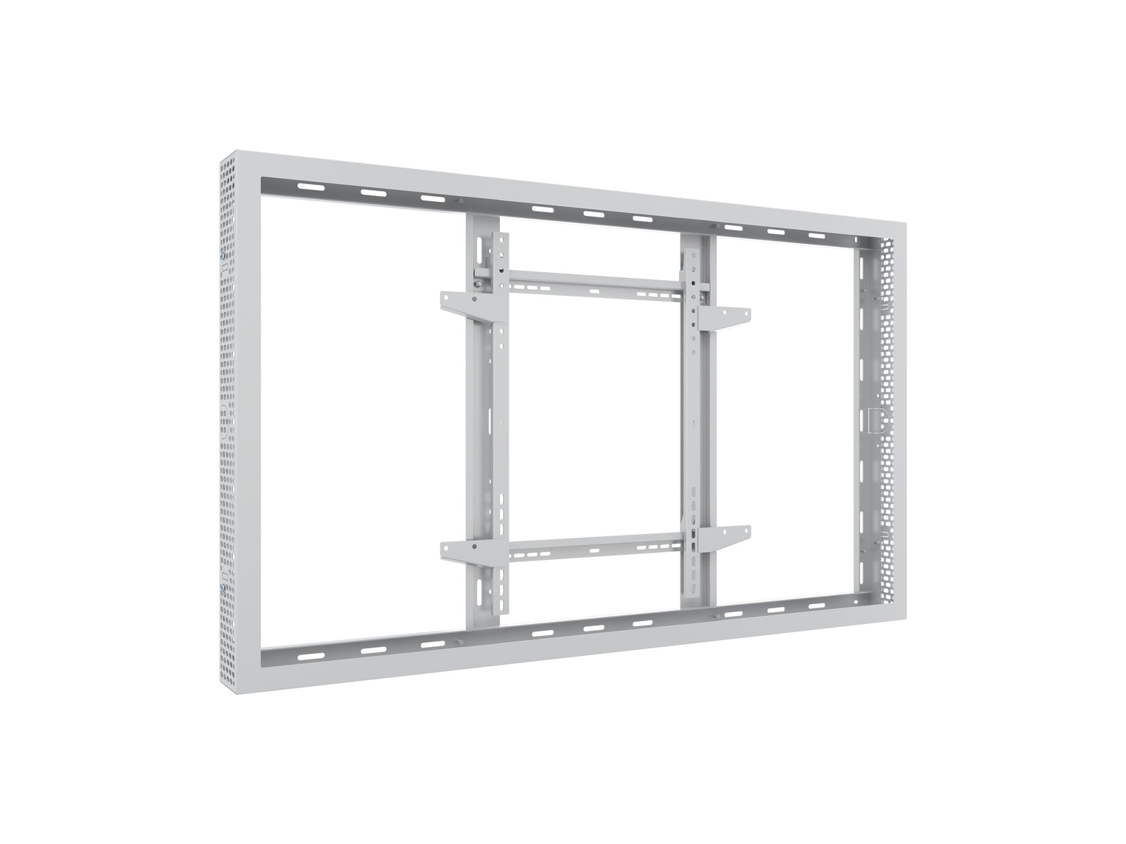 Multibrackets M Pro Series Enclosure 55" High Brightness Wall Medium White Signage Display Enclosures Multibrackets