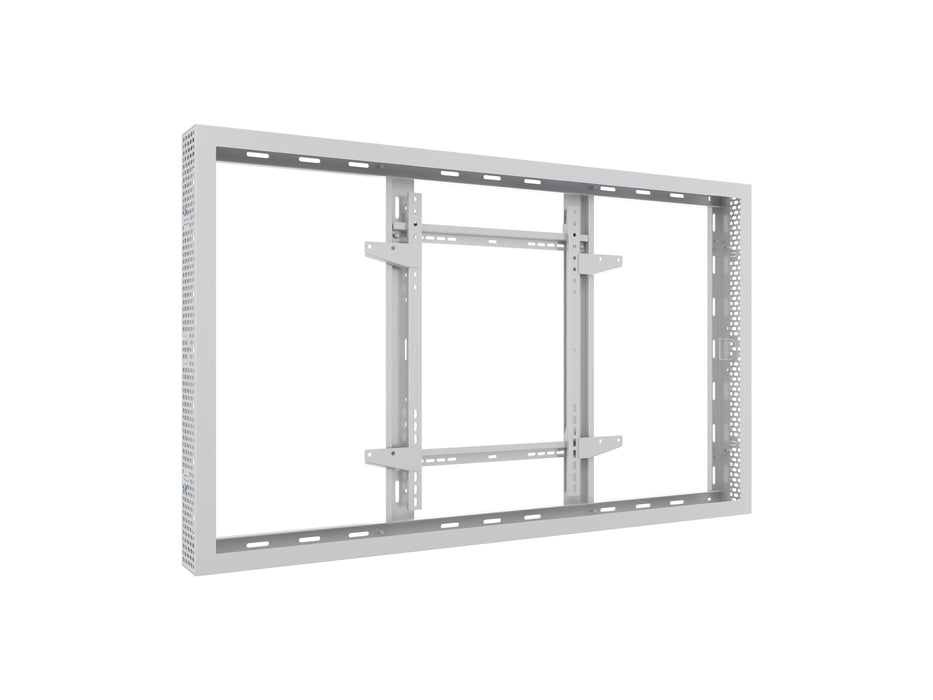 Multibrackets M Pro Series Enclosure 55" High Brightness Wall Medium White Signage Display Enclosures Multibrackets