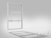 Multibrackets M Pro Series Enclosure 55" High Brightness Wall Medium White Signage Display Enclosures Multibrackets