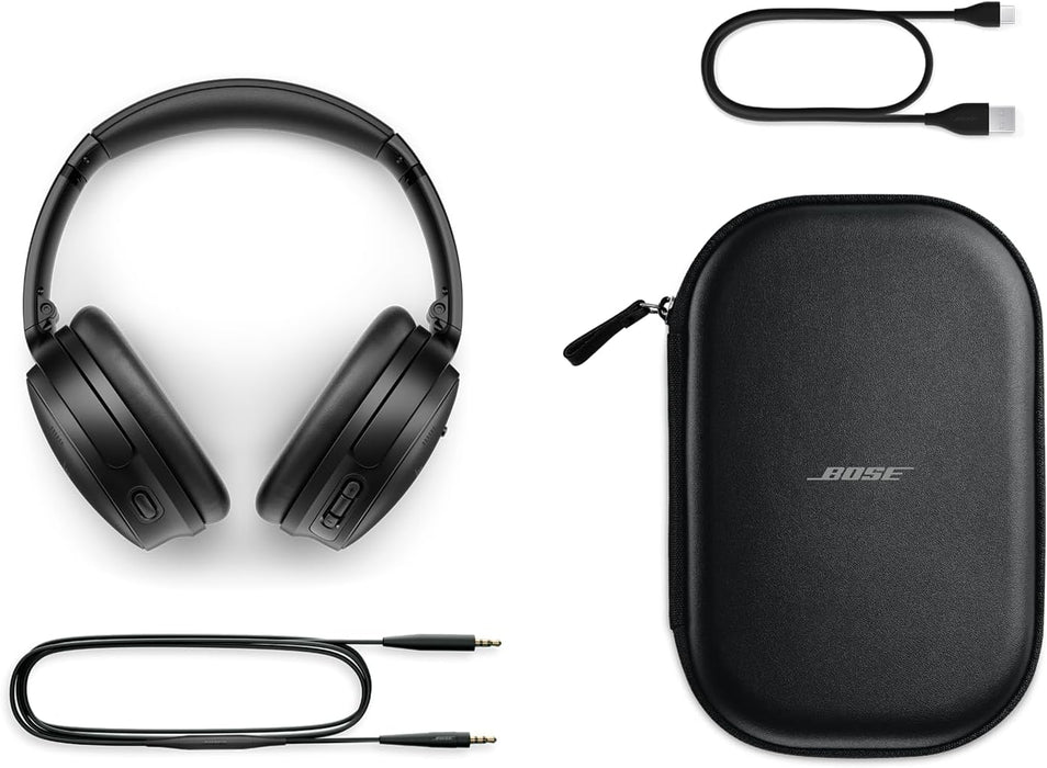 Bose QuietComfort Wired & Wireless Head-band Music/Everyday Bluetooth Black Headset | 884367-0100