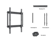 Multibrackets M Pro Series Dual Pole Bracket - 600X900 Wall Mount Bracket Multibrackets