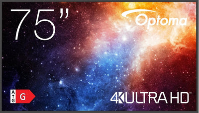 Optoma N-Series / N3751K 75" 4K Ultra HD Professional Digital Signage Display Optoma Digital Signage Display Optoma