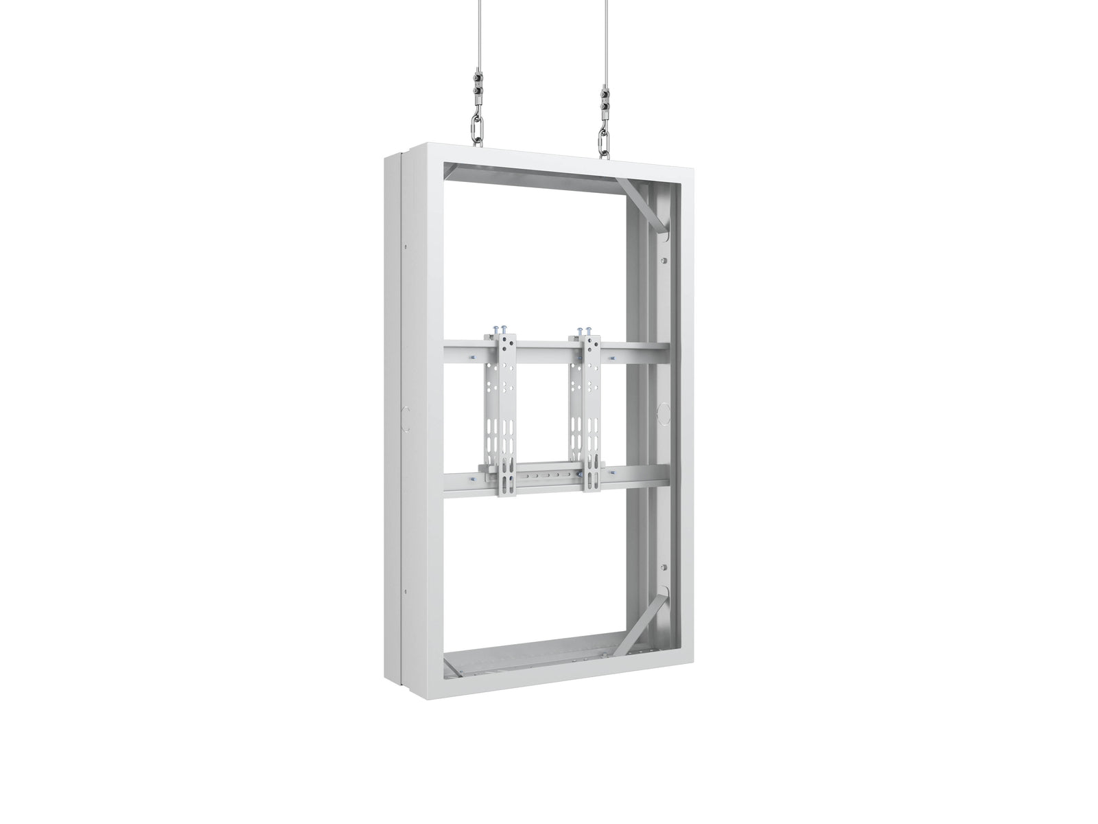 Multibrackets M Pro Series Enclosure 43" Wire Medium B2B White Signage Display Enclosures Multibrackets