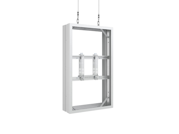 Multibrackets M Pro Series Enclosure 43" Wire Medium B2B White Signage Display Enclosures Multibrackets