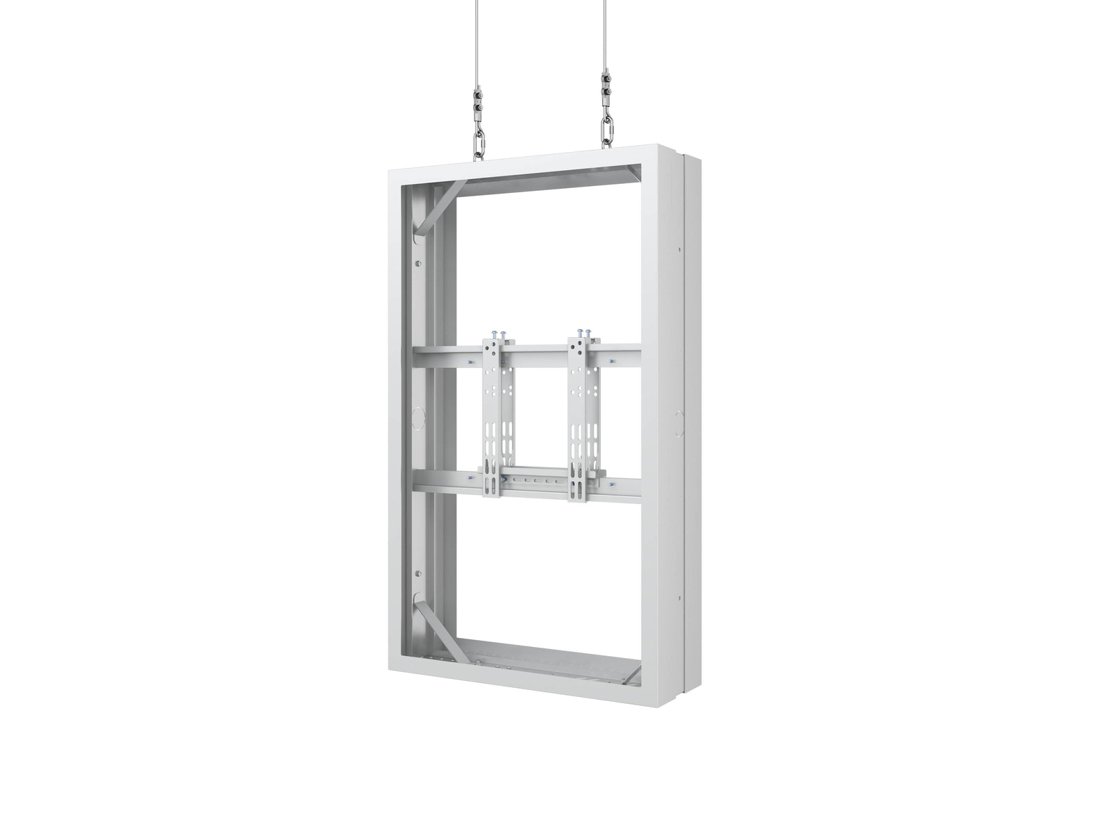 Multibrackets M Pro Series Enclosure 43" Wire Medium B2B White Signage Display Enclosures Multibrackets