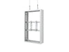Multibrackets M Pro Series Enclosure 43" Wire Medium B2B White Signage Display Enclosures Multibrackets