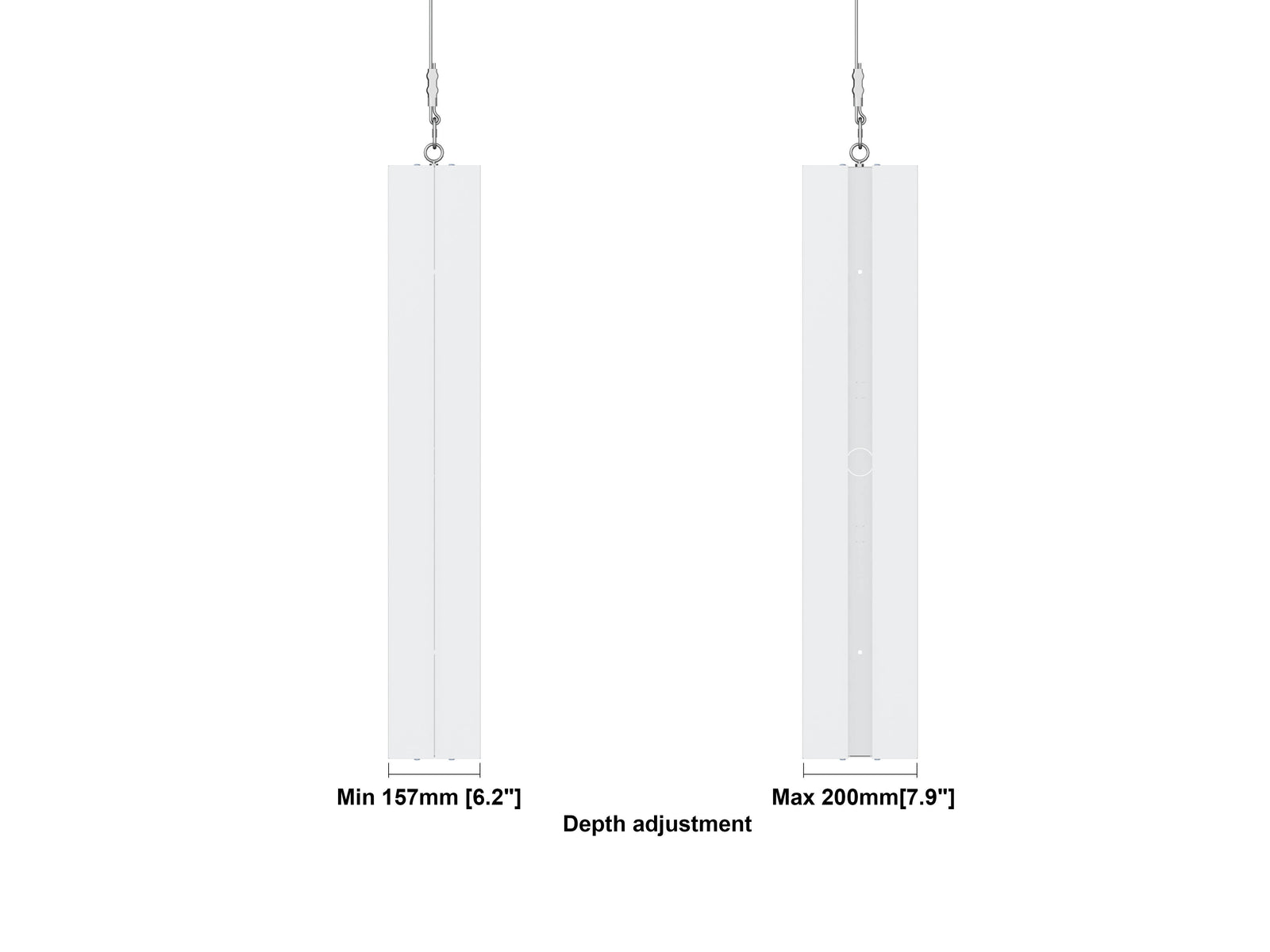 Multibrackets M Pro Series Enclosure 43" Wire Medium B2B White Signage Display Enclosures Multibrackets