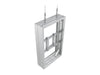 Multibrackets M Pro Series Enclosure 43" Wire Medium B2B White Signage Display Enclosures Multibrackets