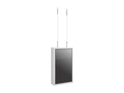 Multibrackets M Pro Series Enclosure 43" Wire Medium B2B White Signage Display Enclosures Multibrackets