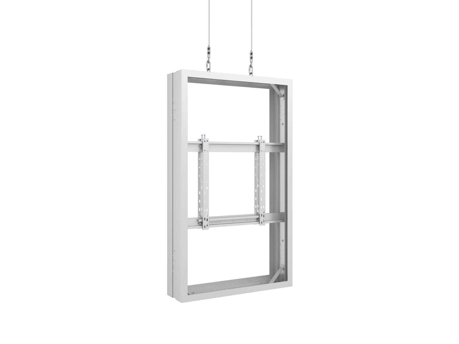 Multibrackets M Pro Series Enclosure 55" Wire Medium B2B White Signage Display Enclosures Multibrackets