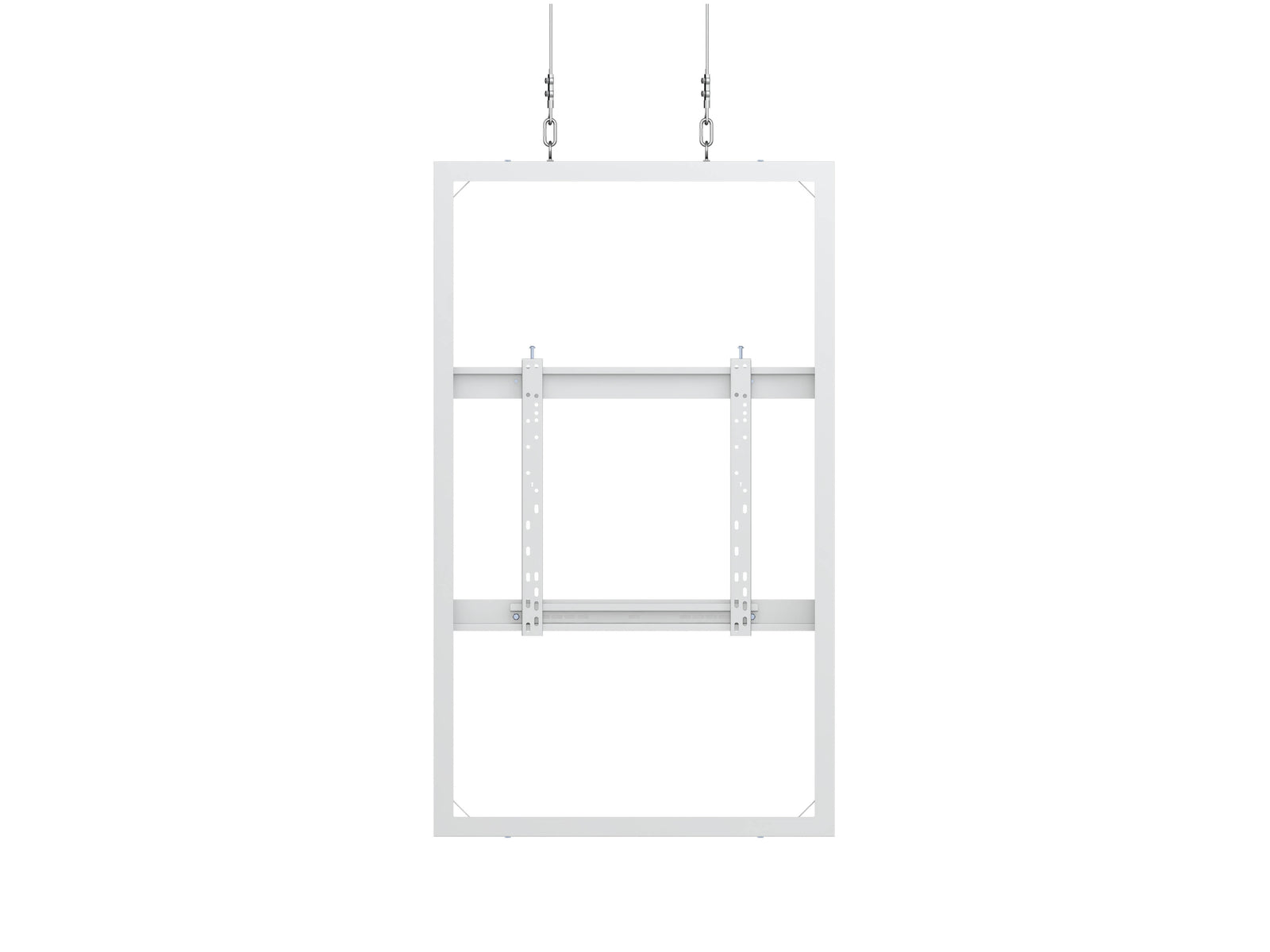 Multibrackets M Pro Series Enclosure 55" Wire Medium B2B White Signage Display Enclosures Multibrackets