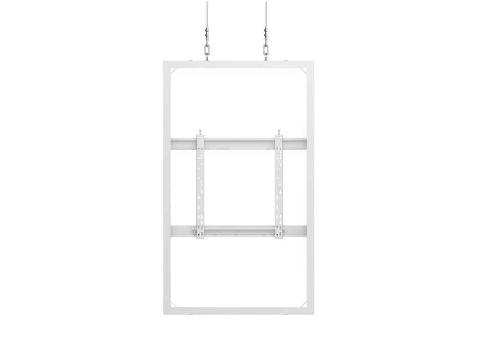 Multibrackets M Pro Series Enclosure 55" Wire Medium B2B White Signage Display Enclosures Multibrackets