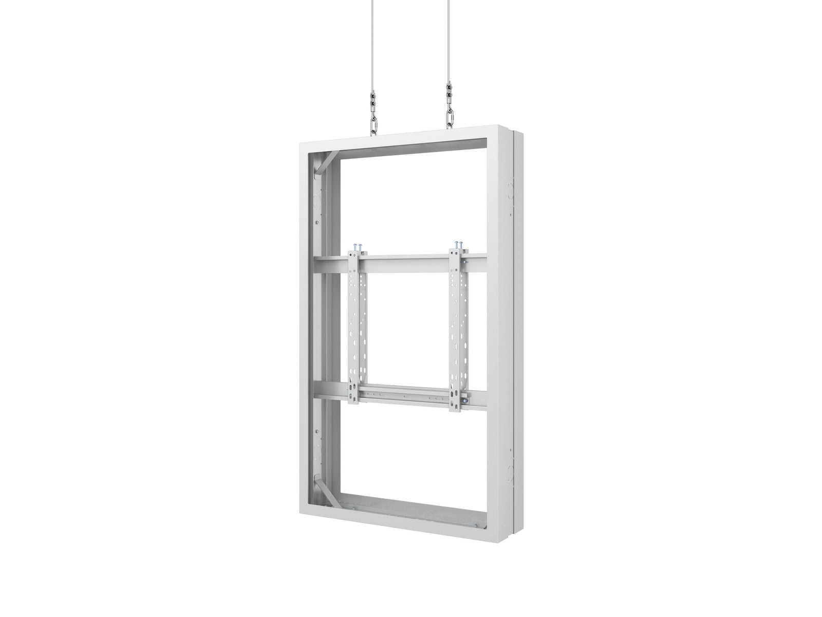 Multibrackets M Pro Series Enclosure 55" Wire Medium B2B White Signage Display Enclosures Multibrackets