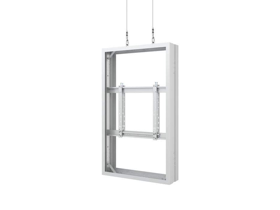 Multibrackets M Pro Series Enclosure 55" Wire Medium B2B White Signage Display Enclosures Multibrackets