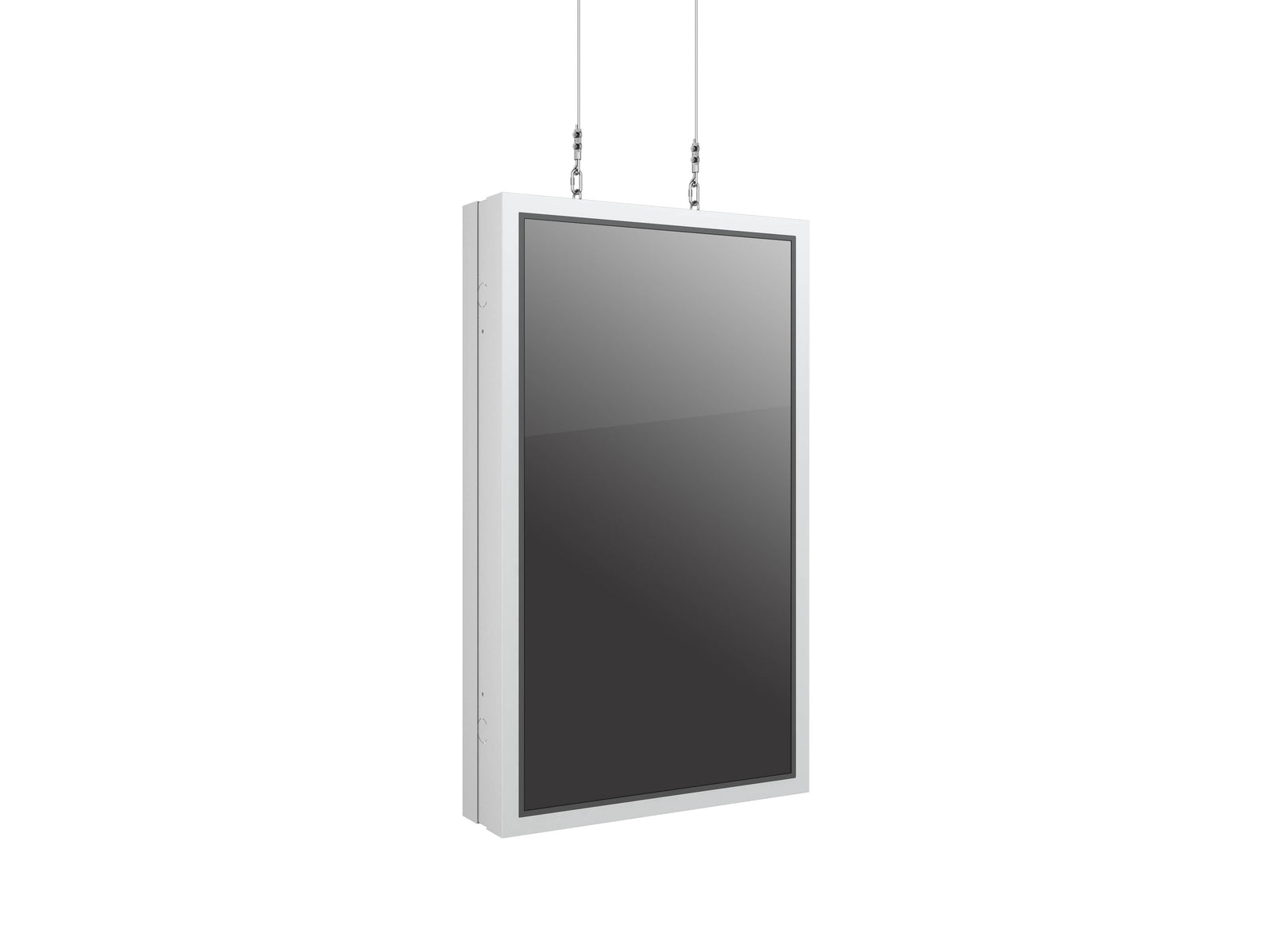 Multibrackets M Pro Series Enclosure 55" Wire Medium B2B White Signage Display Enclosures Multibrackets