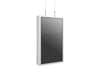 Multibrackets M Pro Series Enclosure 55" Wire Medium B2B White Signage Display Enclosures Multibrackets