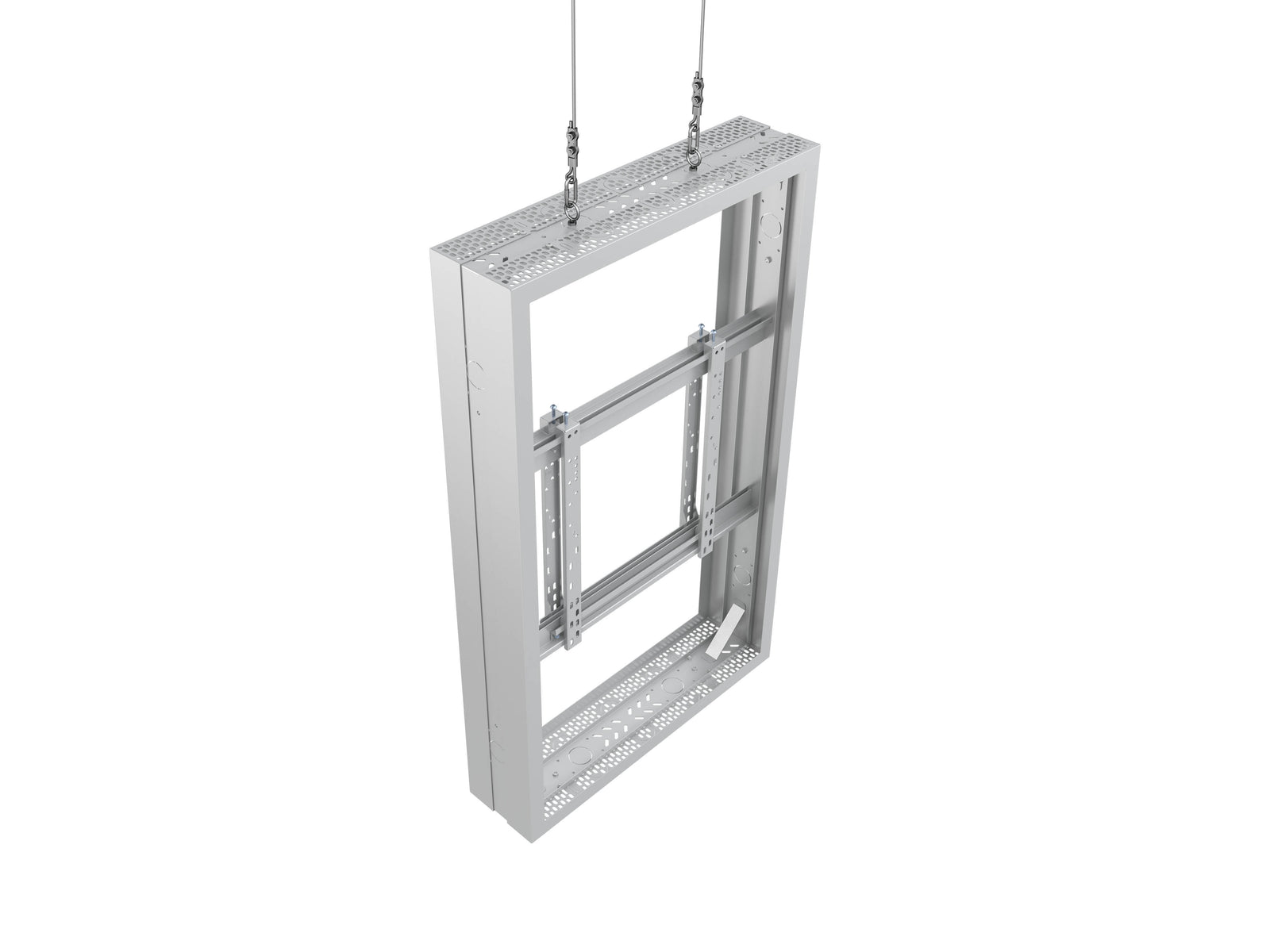 Multibrackets M Pro Series Enclosure 55" Wire Medium B2B White Signage Display Enclosures Multibrackets