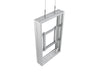 Multibrackets M Pro Series Enclosure 55" Wire Medium B2B White Signage Display Enclosures Multibrackets
